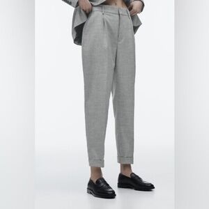 Zara Grey Tailored Trousers